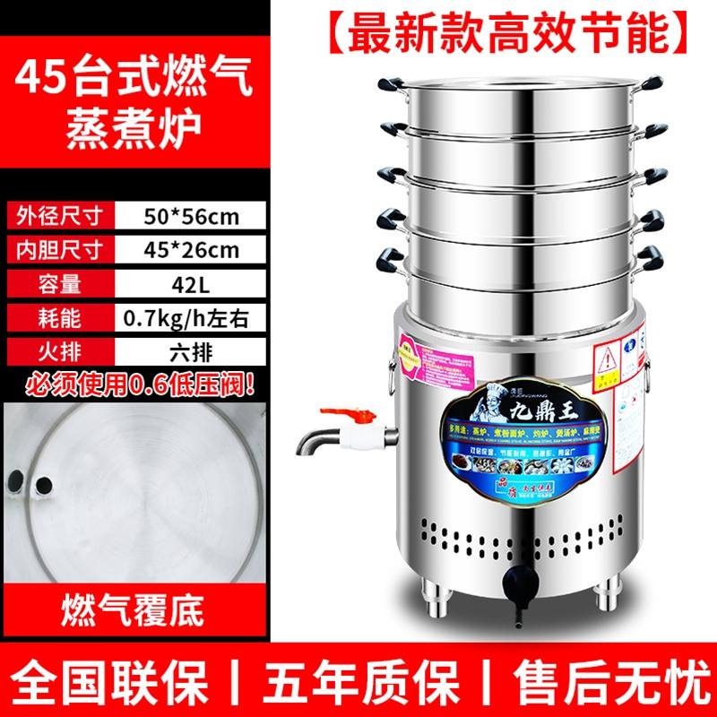 45台式燃气 蒸煮炉
