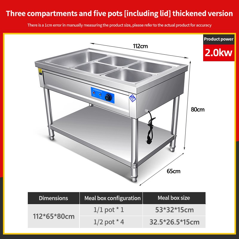 Vertical insulated rice vending table