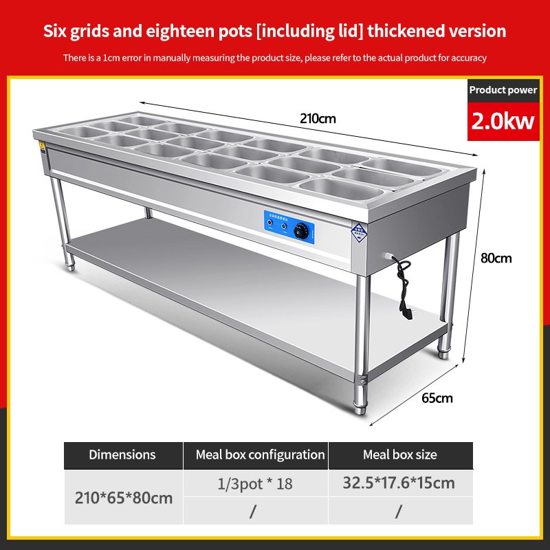 Vertical insulated rice vending table