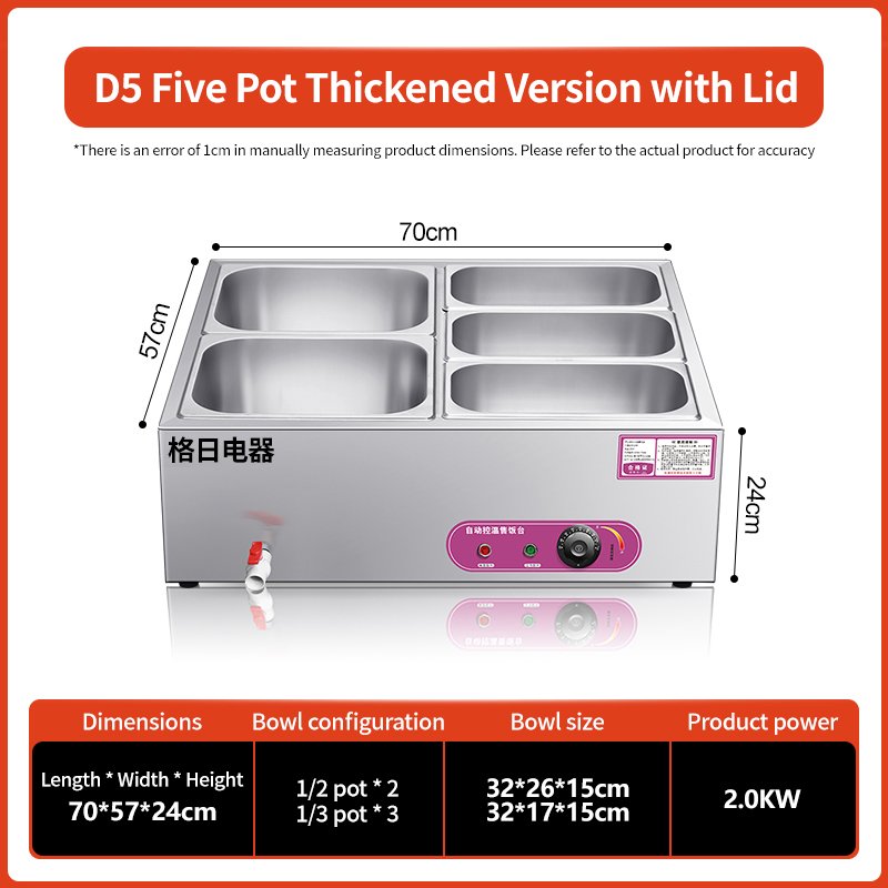 Desktop insulated rice vending table