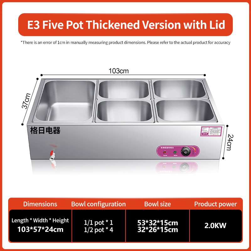 Desktop insulated rice vending table