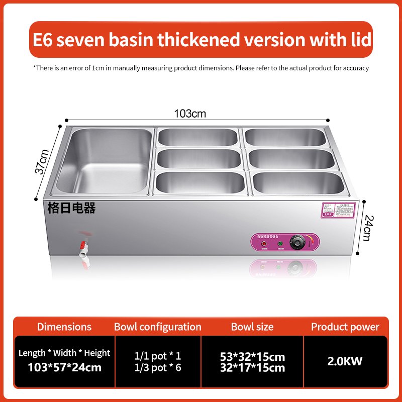 Desktop insulated rice vending table