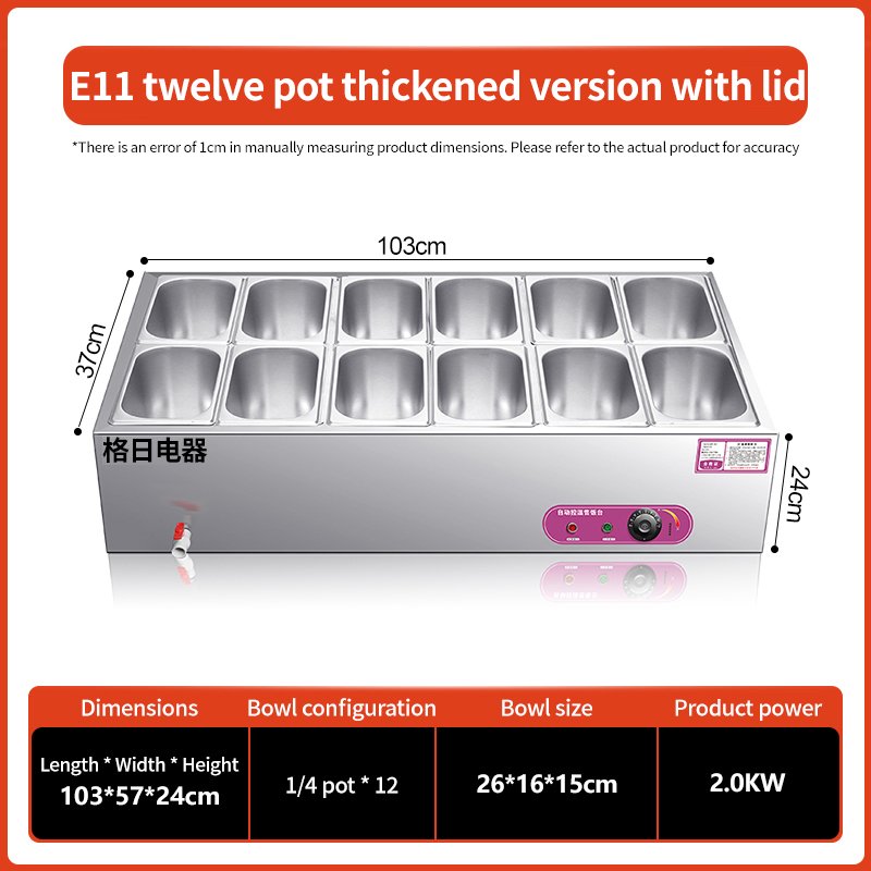 Desktop insulated rice vending table